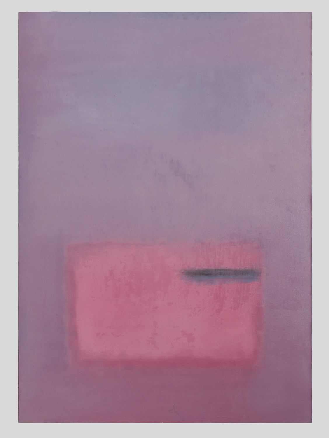 The Only Way Out is Through (2021) — abstract painting by Los Angeles–based contemporary artist Todd Williamson; Oil on linen. 84 × 60 in.