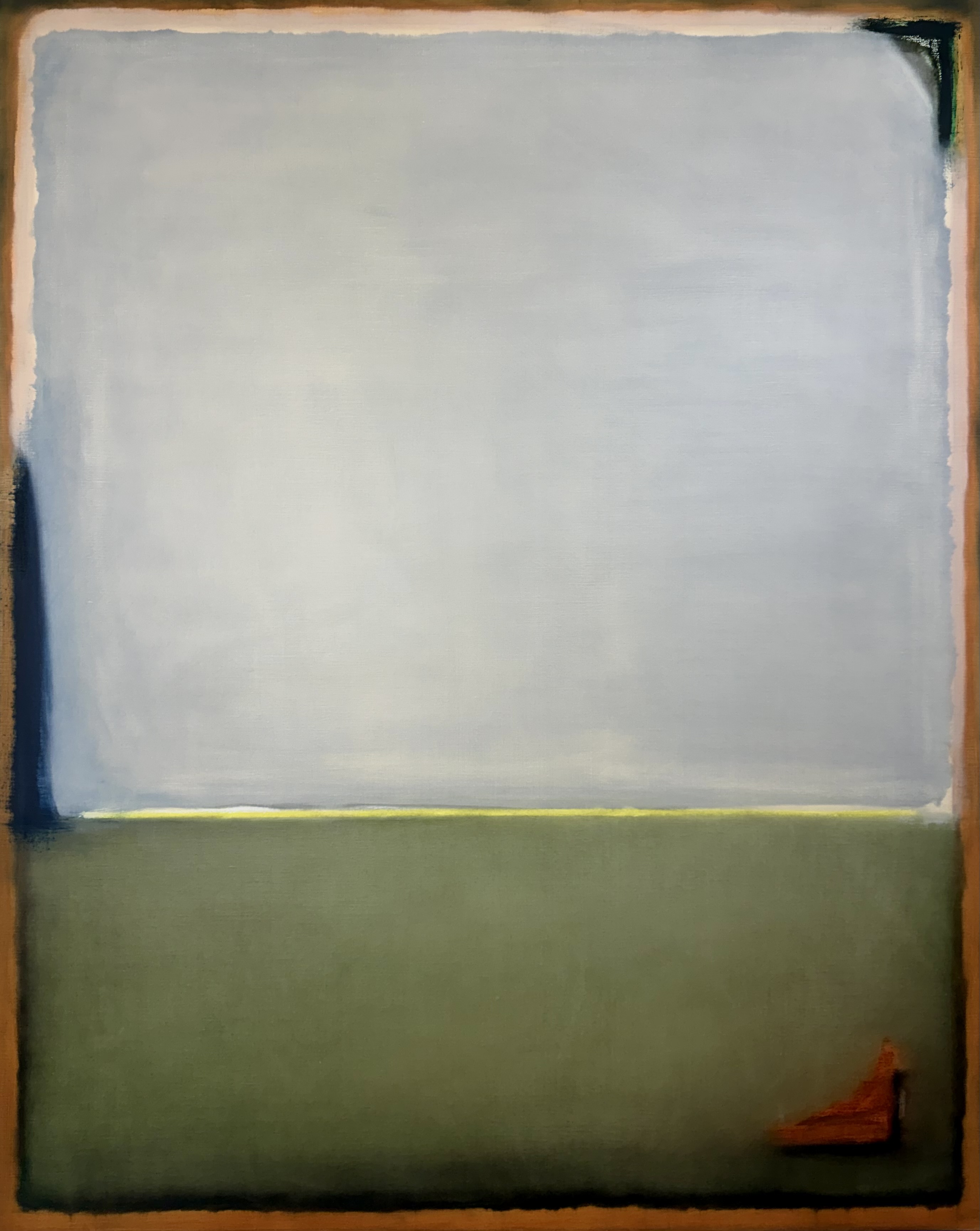 Where Light Holds (2026) — abstract painting by Los Angeles–based contemporary artist Todd Williamson; Oil on linen. 60 × 48 in.