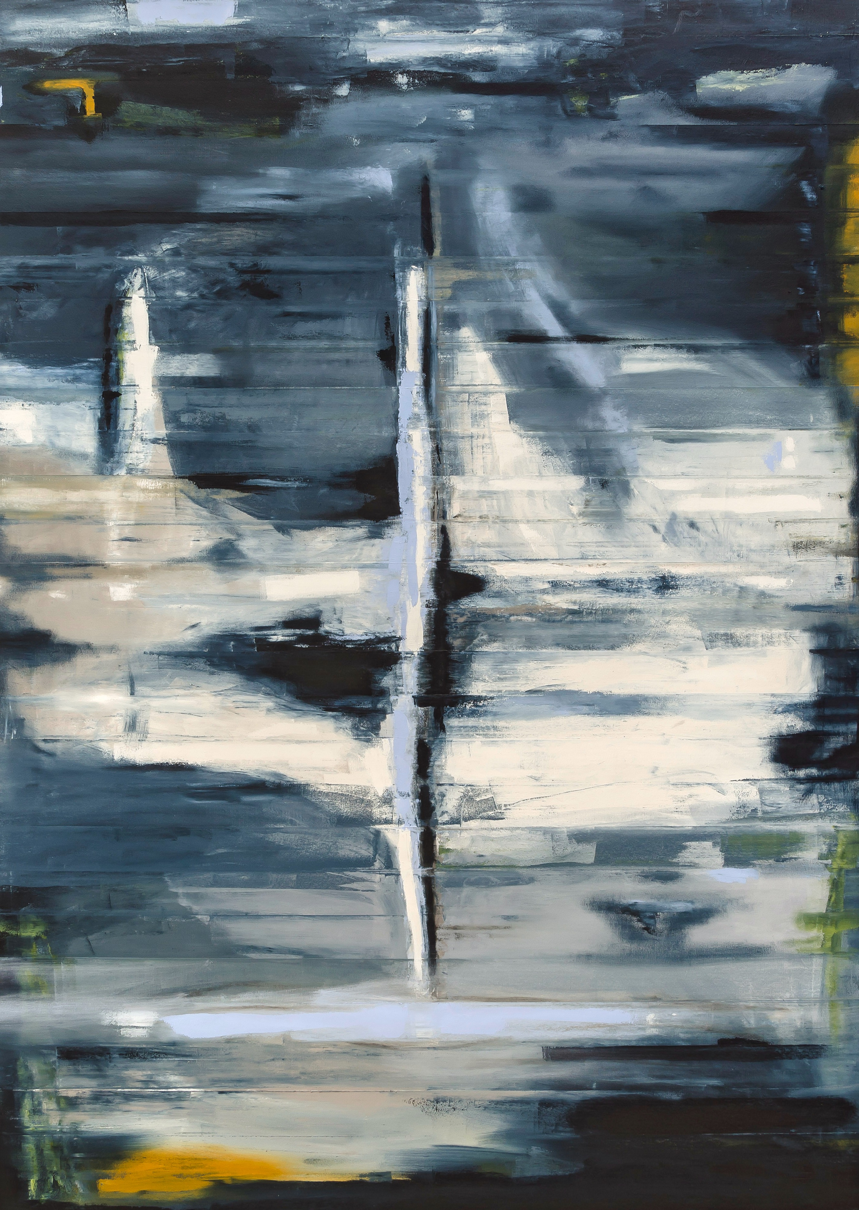 Mercury Ground (2018) — abstract painting by Los Angeles–based contemporary artist Todd Williamson; Oil on canvas.